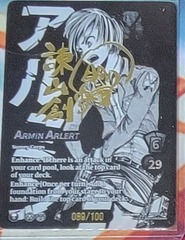 Armin Arlert (Serial Numbered 089-100) - Foil